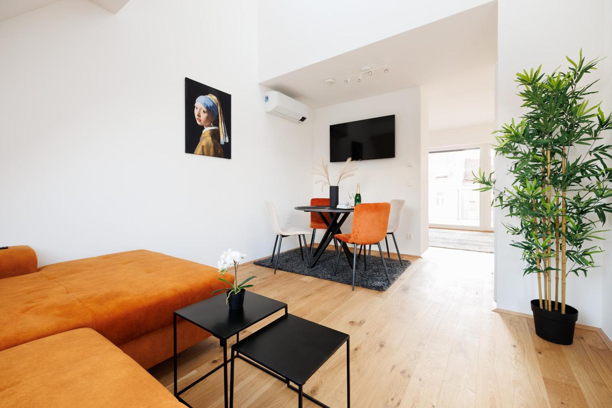 Symphony Apartments 42 - Modern Loft With Terrace And Grill In Central Location Viena Exterior foto